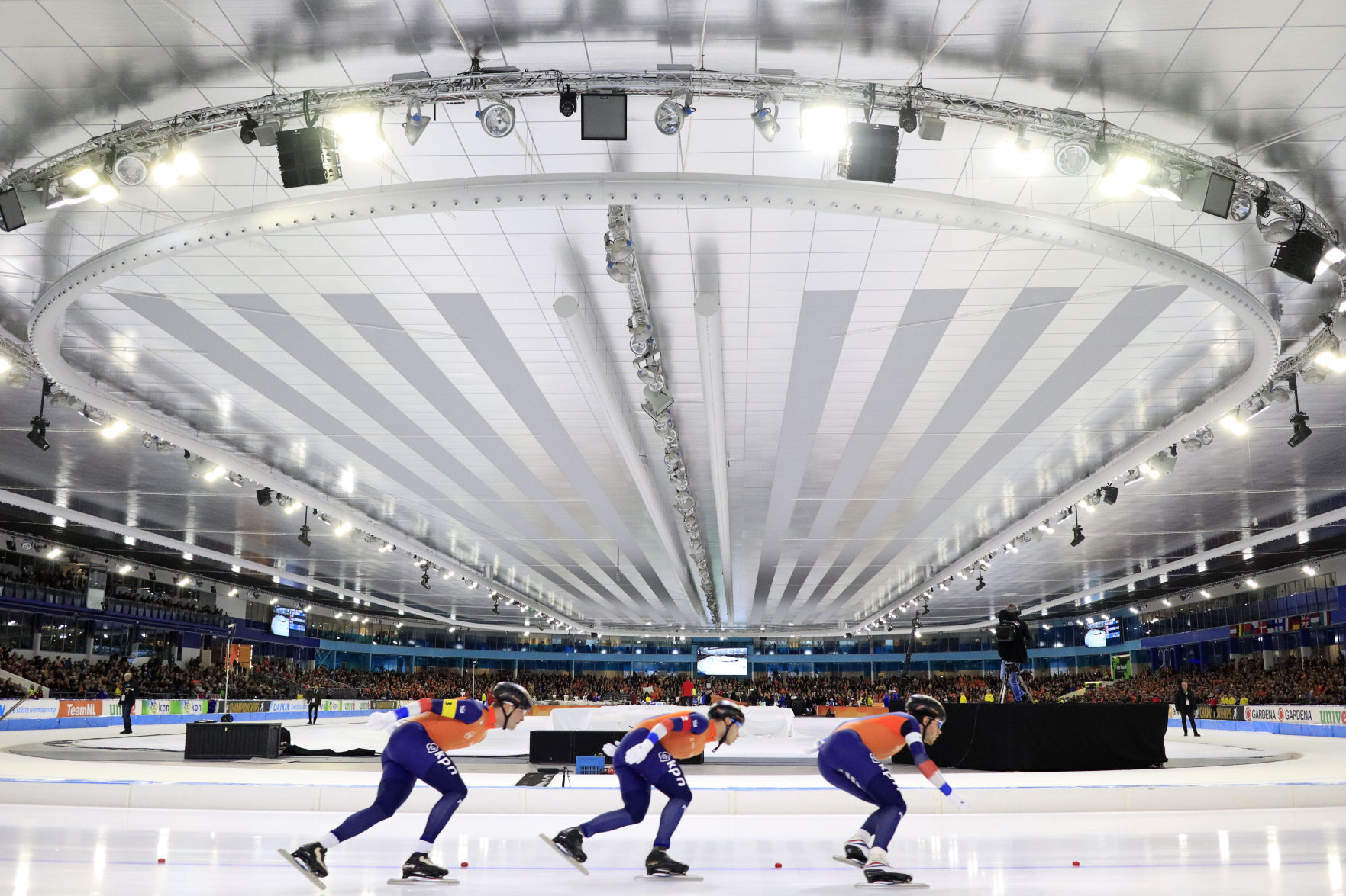 APTOPIX Netherlands Speed Skating European
